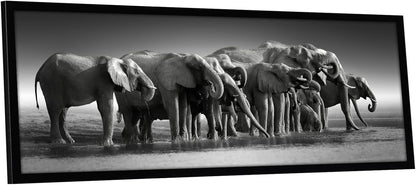 Americanflat 12x18 Poster Frame with Shatter-Resistant Glass - Signature Collection - Gallery-Style Frames Made of Engineered Wood - Photo Frame for Wall Display - Black - Colors B