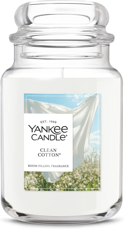 Yankee Candle Ocean Air Scented Candle, 22oz Large Jar with up to 150 Hour Burn Time, Giftable