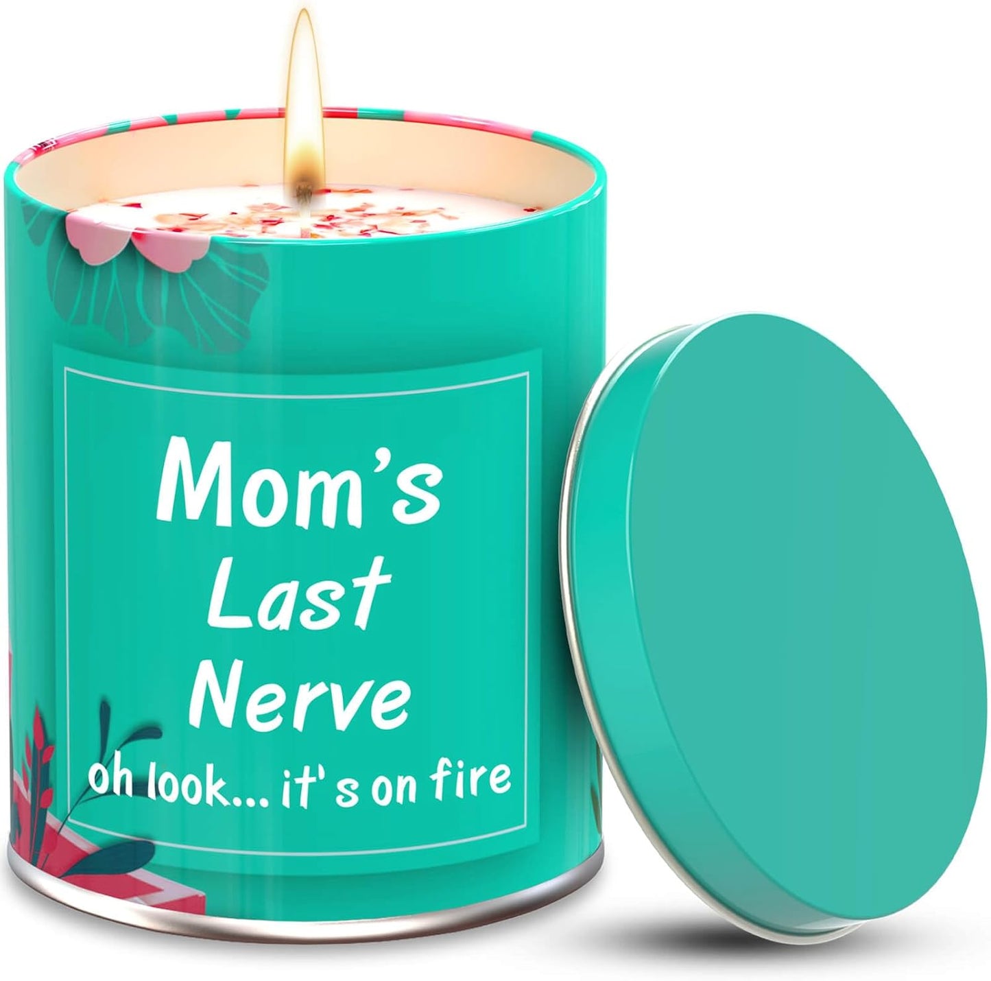 Gifts for Mom Birthday from Daughter Son, Christmas Stocking Stuffers Gifts for Mom Present Mothers Day Great ldeas Funny Unique New Mother Thanksgiving Adoptive 9oz Scented Candle