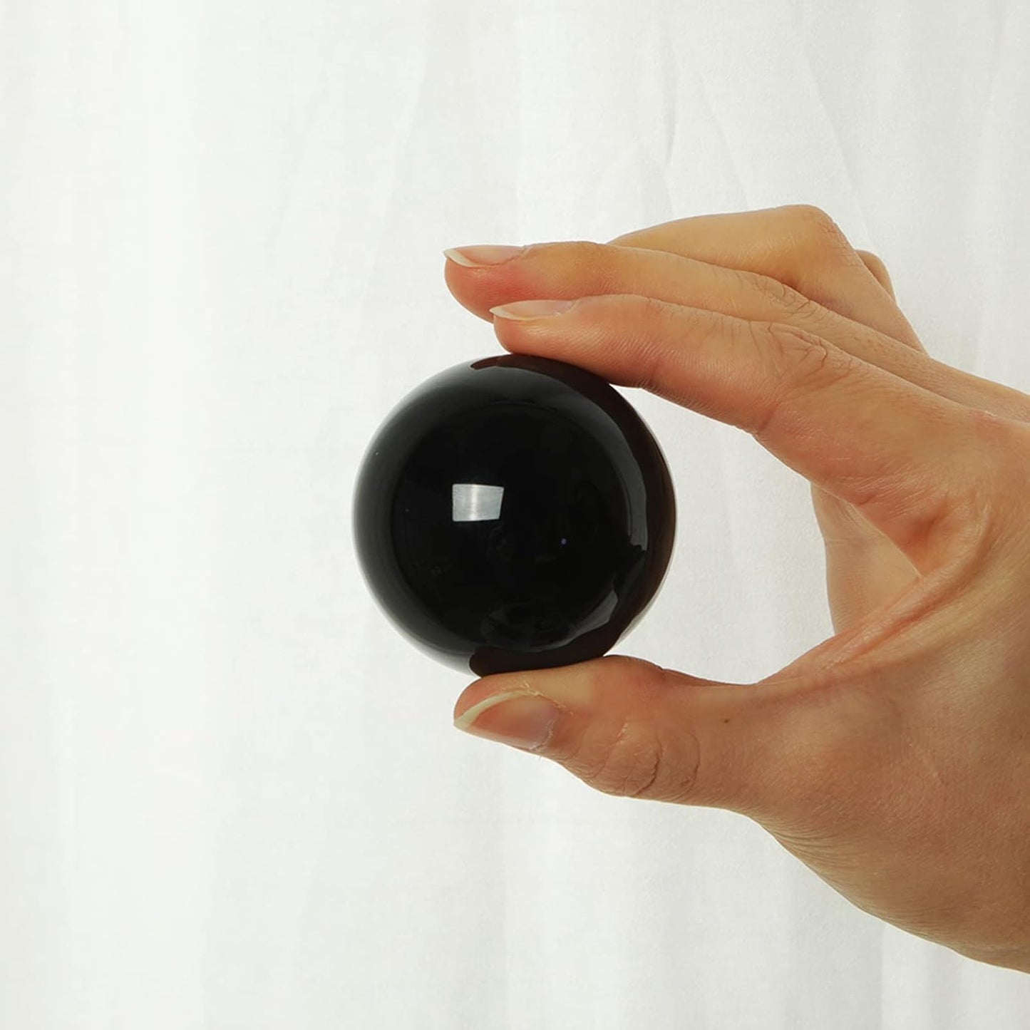 LONGWIN 50mm(2 inch) K9 Photography Solid Crystal Glass Ball Sphere with Free Stand Suncatcher (Clear)