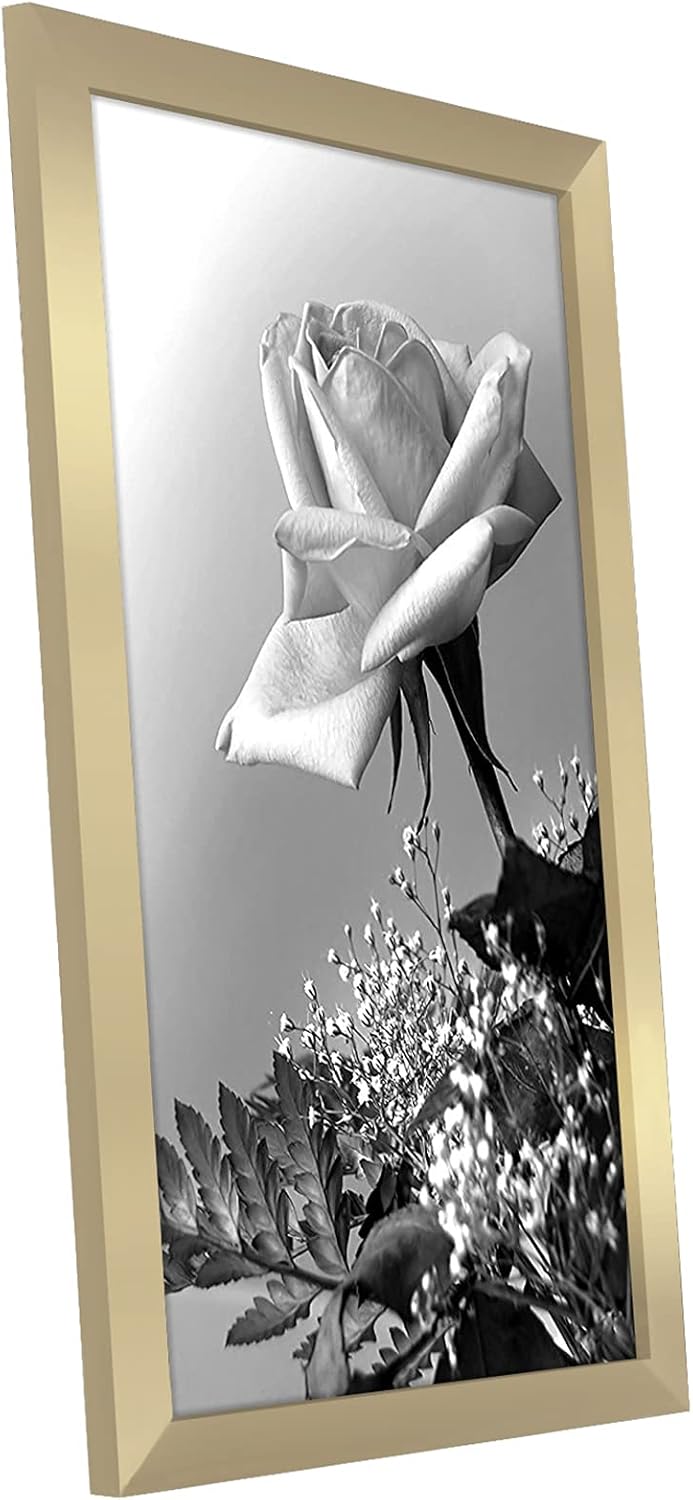 Americanflat 16x20 Picture Frame with Polished Plexiglass - Black Picture Frame - Wide Photo Frames Made of Engineered Wood for Vertical or Horizontal Wall Display - Epic Collection - Black - Colors B