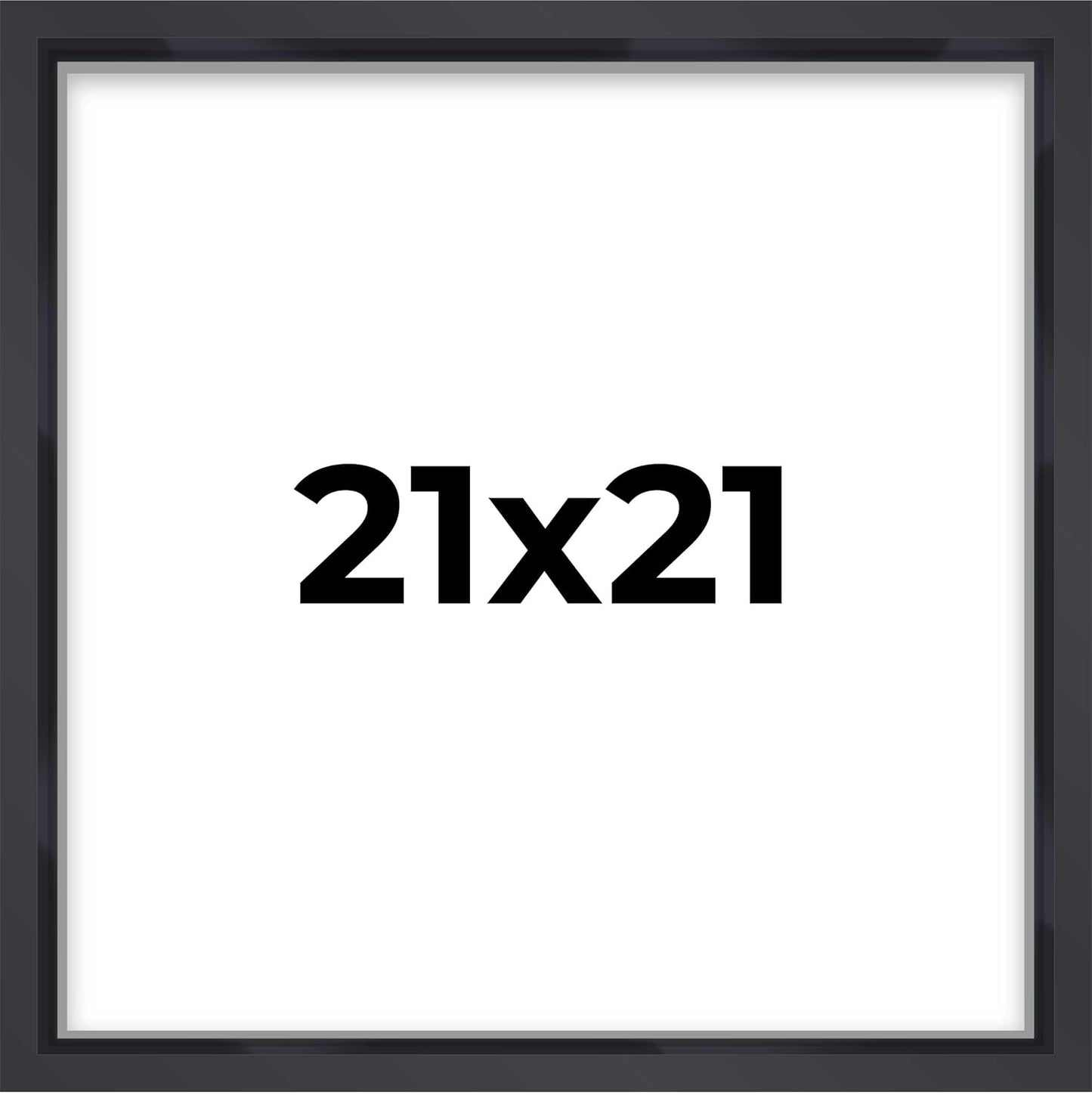 14x14 Shadow Box Black | 3/4" Depth of Usable Space | Solid Wood Pine | Includes UV Resistant Acrylic Plexiglass, Acid-Free Backing & Hanging Hardware | Made to Order in USA - Colors G