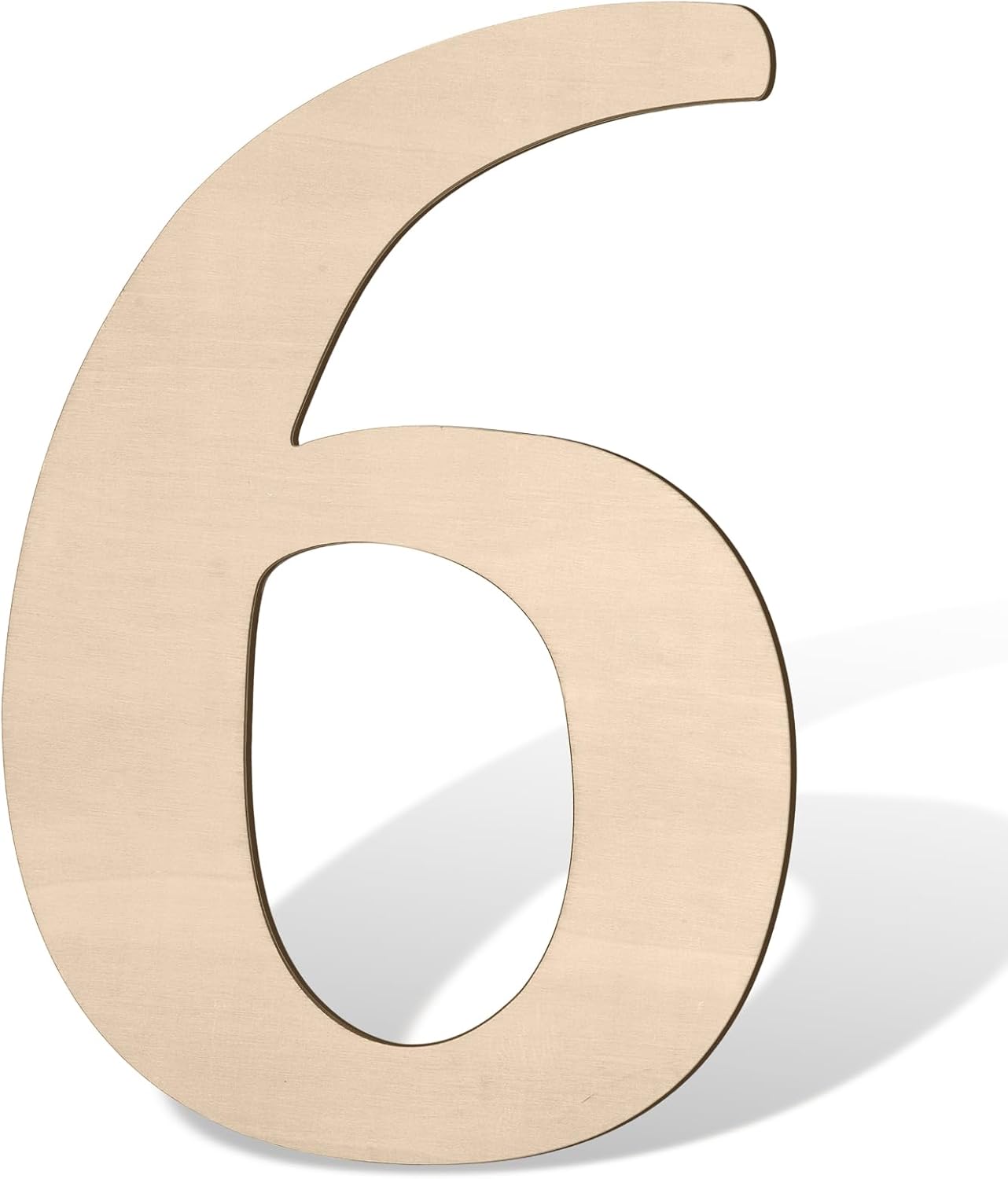 17 inch Large Wooden Sign & for Wall Decor, Big Wood Symbol &, Giant Paintable Blank Wooden Shapes for Crafts, Unfinished Wood Cutouts for Birthday Party, Rustic Wedding, Christmas Decor, Baby Shower