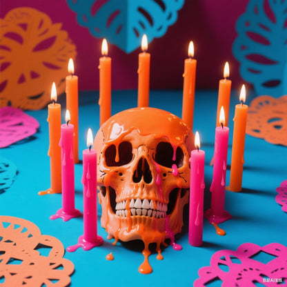 12-Pack Earth Tone Taper Candles, 10 Inch Unscented Dripless Candlesticks, Long-Lasting Burn Time of 7-8 Hours, Perfect for Fall Harvest Halloween Thanksgiving Dinners Parties and Home Décor