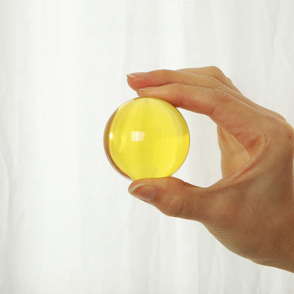 LONGWIN 50mm(2 inch) K9 Photography Solid Crystal Glass Ball Sphere with Free Stand Suncatcher (Clear)