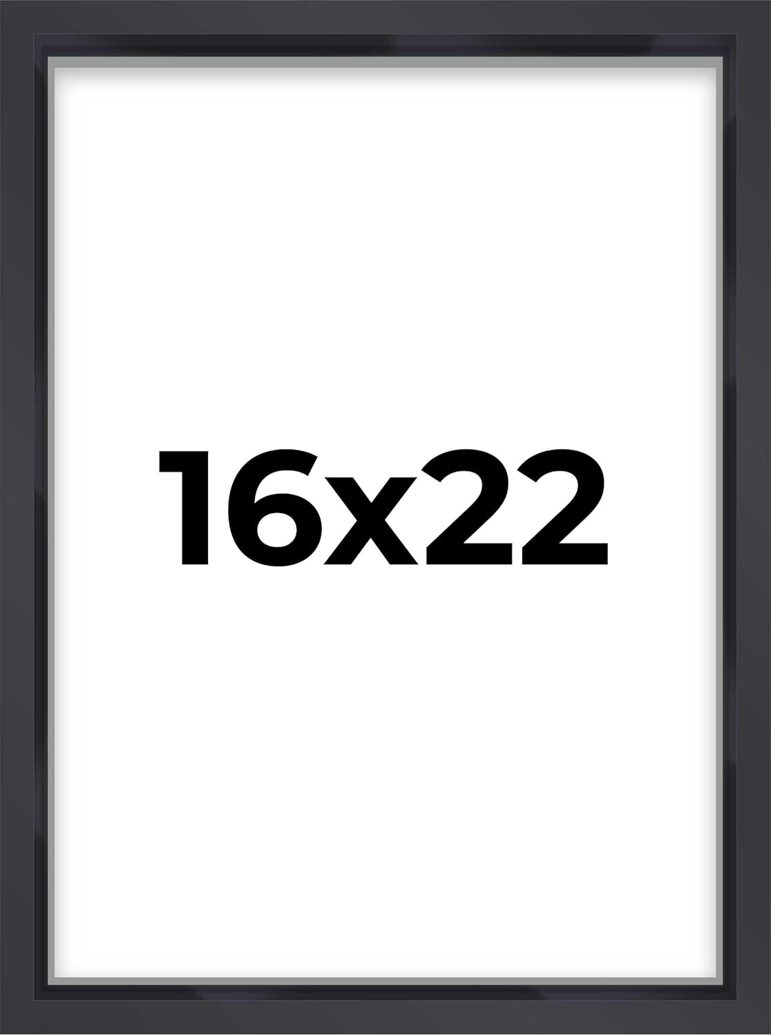 14x14 Shadow Box Black | 3/4" Depth of Usable Space | Solid Wood Pine | Includes UV Resistant Acrylic Plexiglass, Acid-Free Backing & Hanging Hardware | Made to Order in USA - Colors C