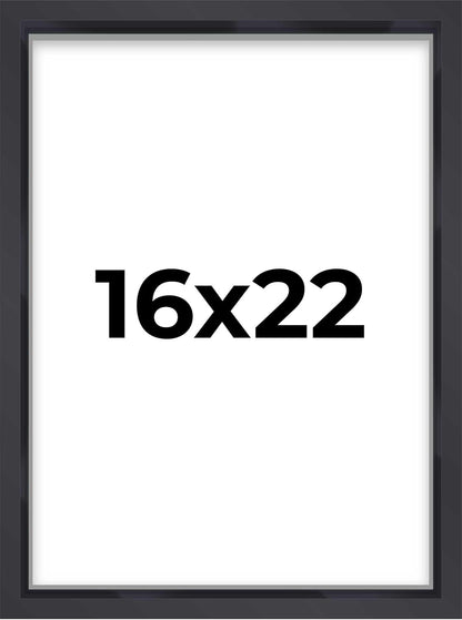 14x14 Shadow Box Black | 3/4" Depth of Usable Space | Solid Wood Pine | Includes UV Resistant Acrylic Plexiglass, Acid-Free Backing & Hanging Hardware | Made to Order in USA - Colors C