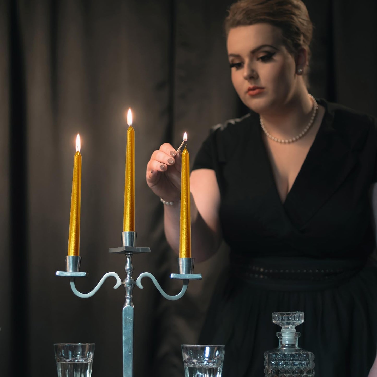 4 Pack White Taper Candles丨Taper Candles 10 Inch Dripless丨Unscented & Smokeless Candlesticks Bulk丨7-8 Hours Long Burning Tall Candles丨Ideal for Christmas Weddings Parties Dinner