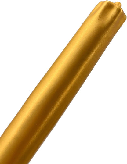 D'light Online White Taper Candles, 10 Inch Premium Quality Candles Hand-Dipped Tapered Candles, Dripless, Smokeless and Unwrapped Bulk Pack for Events - Set of 12 (10 Inch, White)