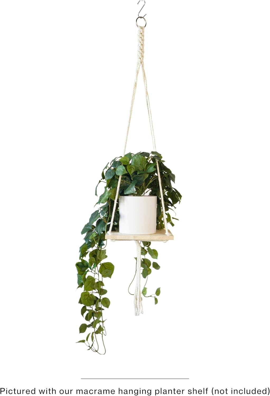 Retrograde 32" Realistic Fake Pothos Ivy Plant for Home Decor Indoor Silk Artificial Plant Large (Light Green)