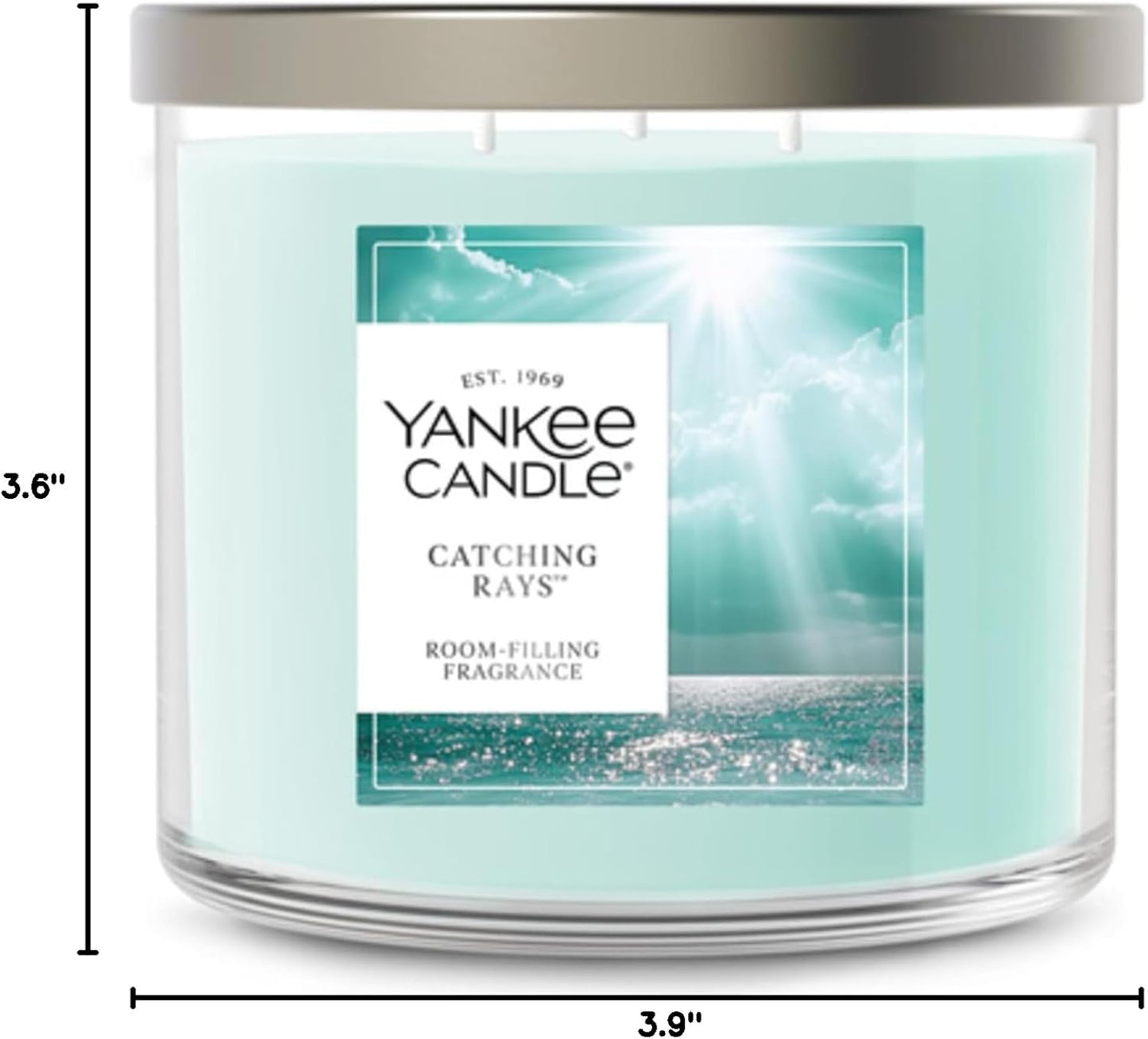 Yankee Candle Large Tumbler Scented Candle with up to 80 Hour Burn Time, Premium Plant Wax Blend for Consistent Burn, 20 oz Tumbler Candle with Room Filling Fragrance, Midsummer's Night