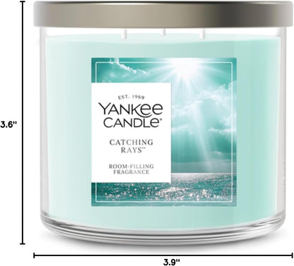 Yankee Candle Large Tumbler Scented Candle with up to 80 Hour Burn Time, Premium Plant Wax Blend for Consistent Burn, 20 oz Tumbler Candle with Room Filling Fragrance, Midsummer's Night