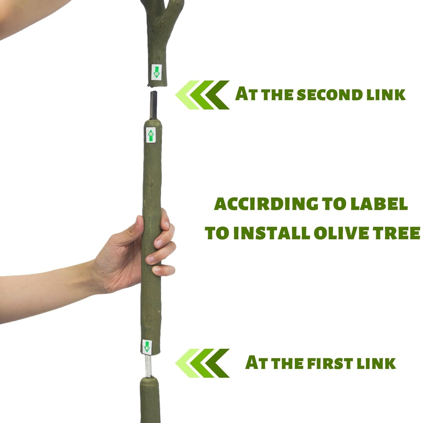 5FT Artificial Olive Tree with Fruits, Faux Potted Olive Tree with Realistic Lifelike Leaves & Trunk, Easy Assembly for Indoor Outdoor Home Office Decor