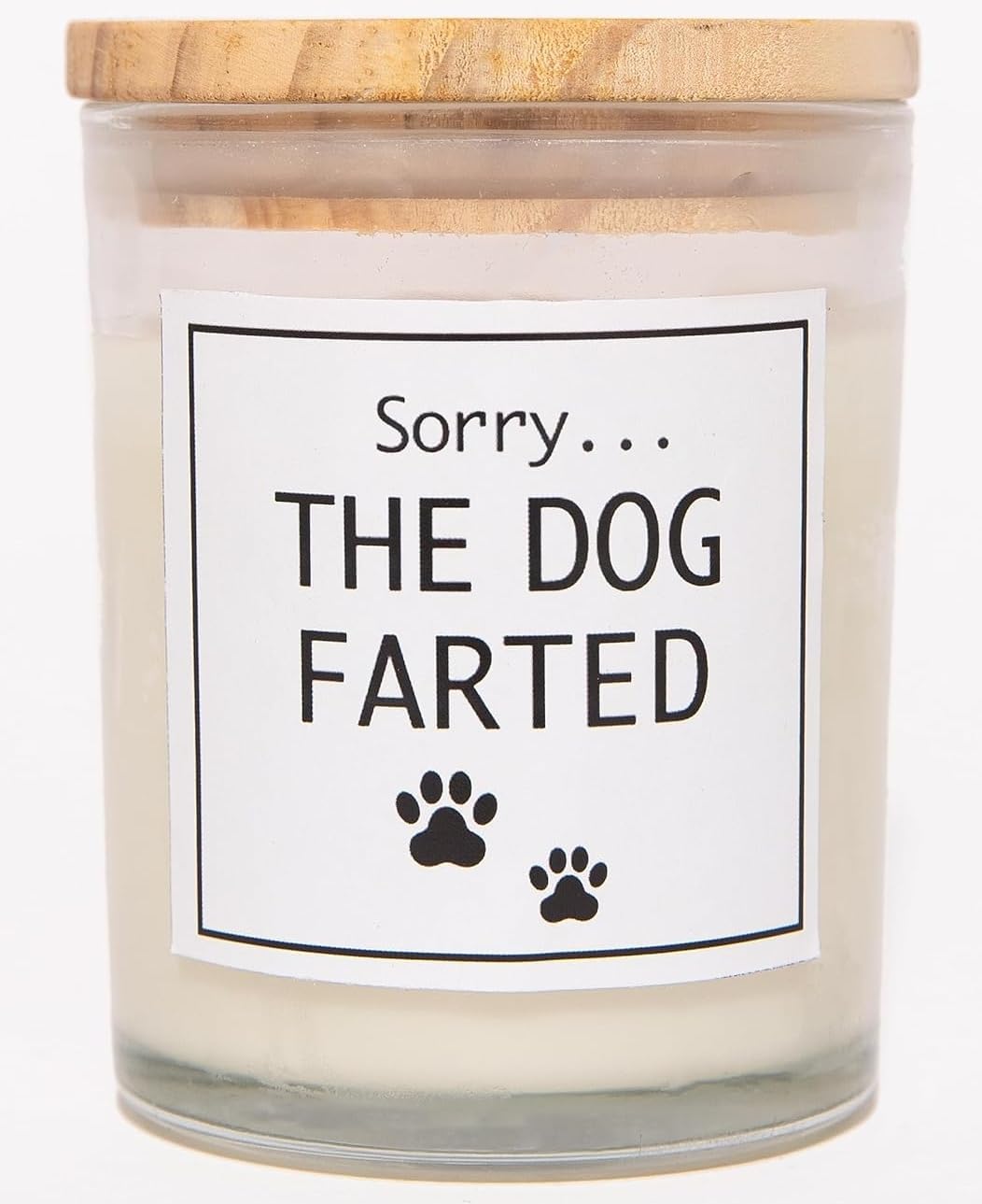 Pug Gifts & Decor, Dog Mom Gifts for Women, Dog Farts Candle, Pet Friendly Lavender Scented Candle