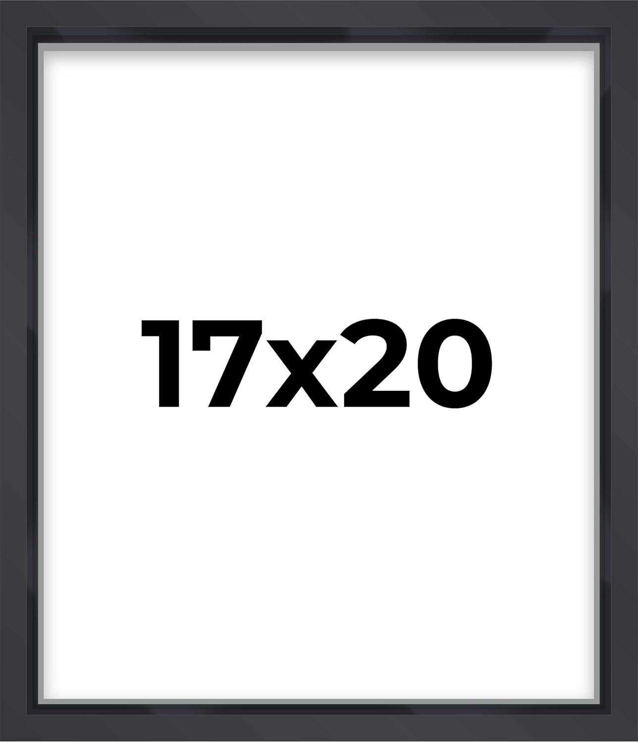 14x14 Shadow Box Black | 3/4" Depth of Usable Space | Solid Wood Pine | Includes UV Resistant Acrylic Plexiglass, Acid-Free Backing & Hanging Hardware | Made to Order in USA - Colors C