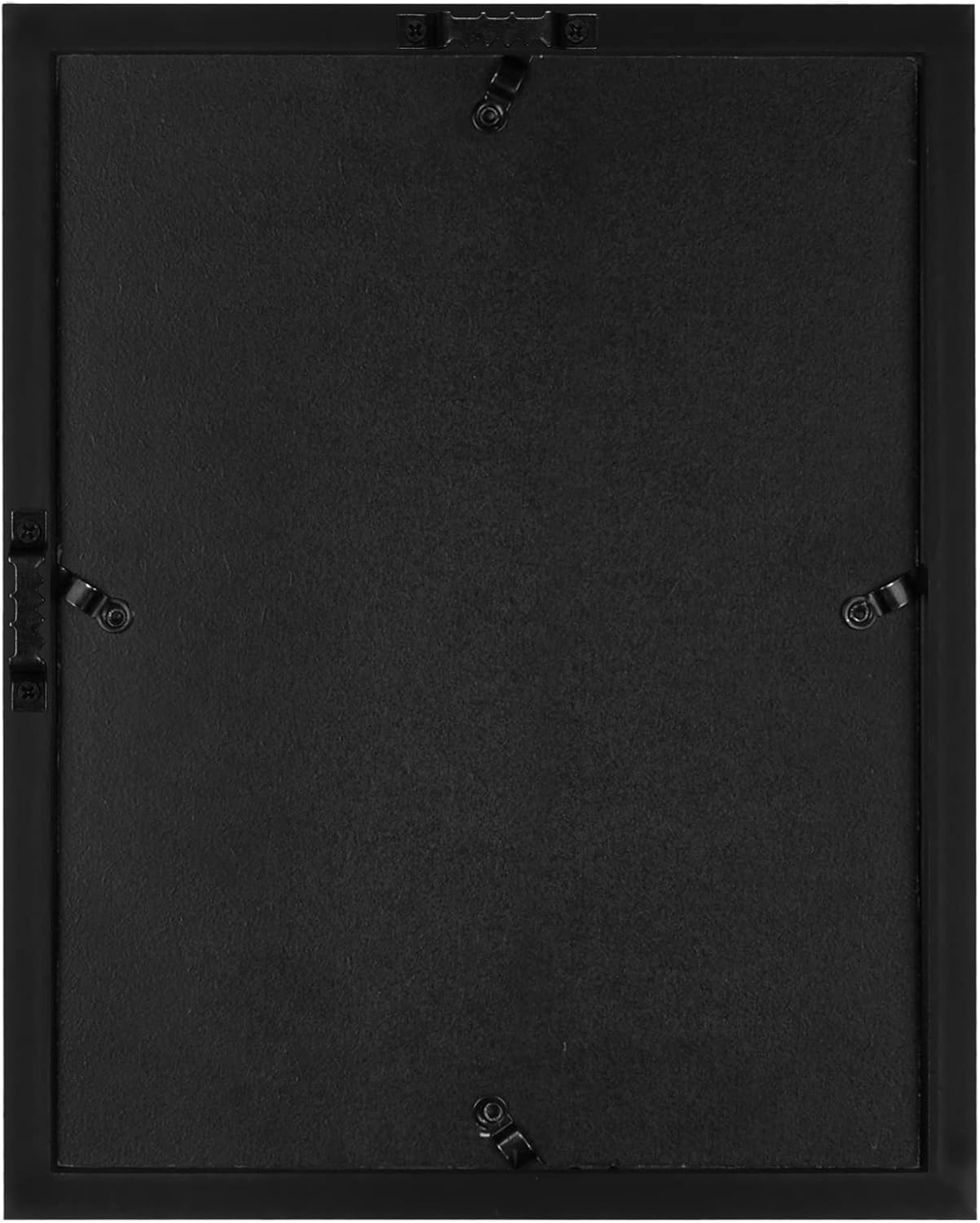 Americanflat 12x16 Shadow Box Frame with Polished Plexiglass - Silhouette Collection - Large Shadow Box Display Case for Tabletop and Wall Display - Black with Soft Felt Back