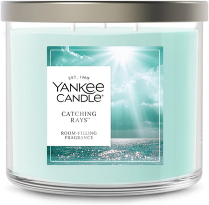 Yankee Candle Large Tumbler Scented Candle with up to 80 Hour Burn Time, Premium Plant Wax Blend for Consistent Burn, 20 oz Tumbler Candle with Room Filling Fragrance, Midsummer's Night