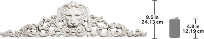 Design Toscano Remoulage Lion Sculptural Wall Pediment