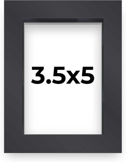 14x14 Shadow Box Black | 3/4" Depth of Usable Space | Solid Wood Pine | Includes UV Resistant Acrylic Plexiglass, Acid-Free Backing & Hanging Hardware | Made to Order in USA - Colors A