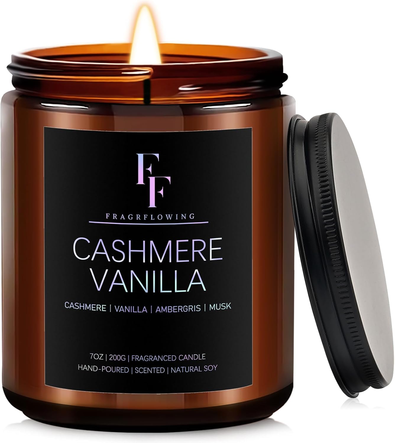 Scented Candles for Home Scented Aromatherapy Candles, 4 Pack 28 Oz Soy Wax Candle Gift Set Valentine's Day Gift for Women Men (Lavender/Vanilla//Sandalwood Rose/Moroccan Amber)