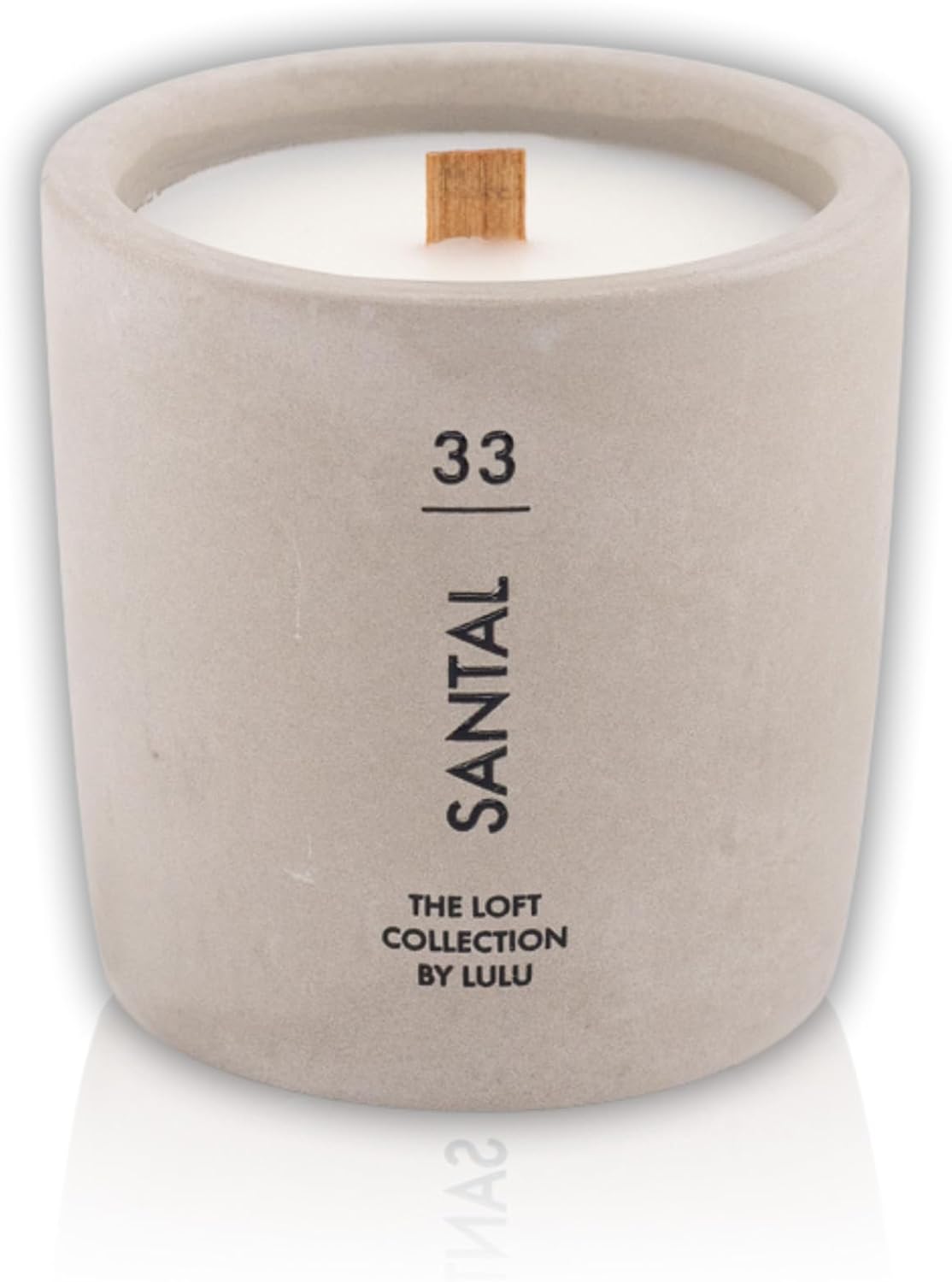 Lulu Candles | Jasmine, Oud & Sandalwood | Luxury Scented Soy Jar Candle | Hand Poured in The USA | Highly Scented & Long Lasting (9 Oz.)