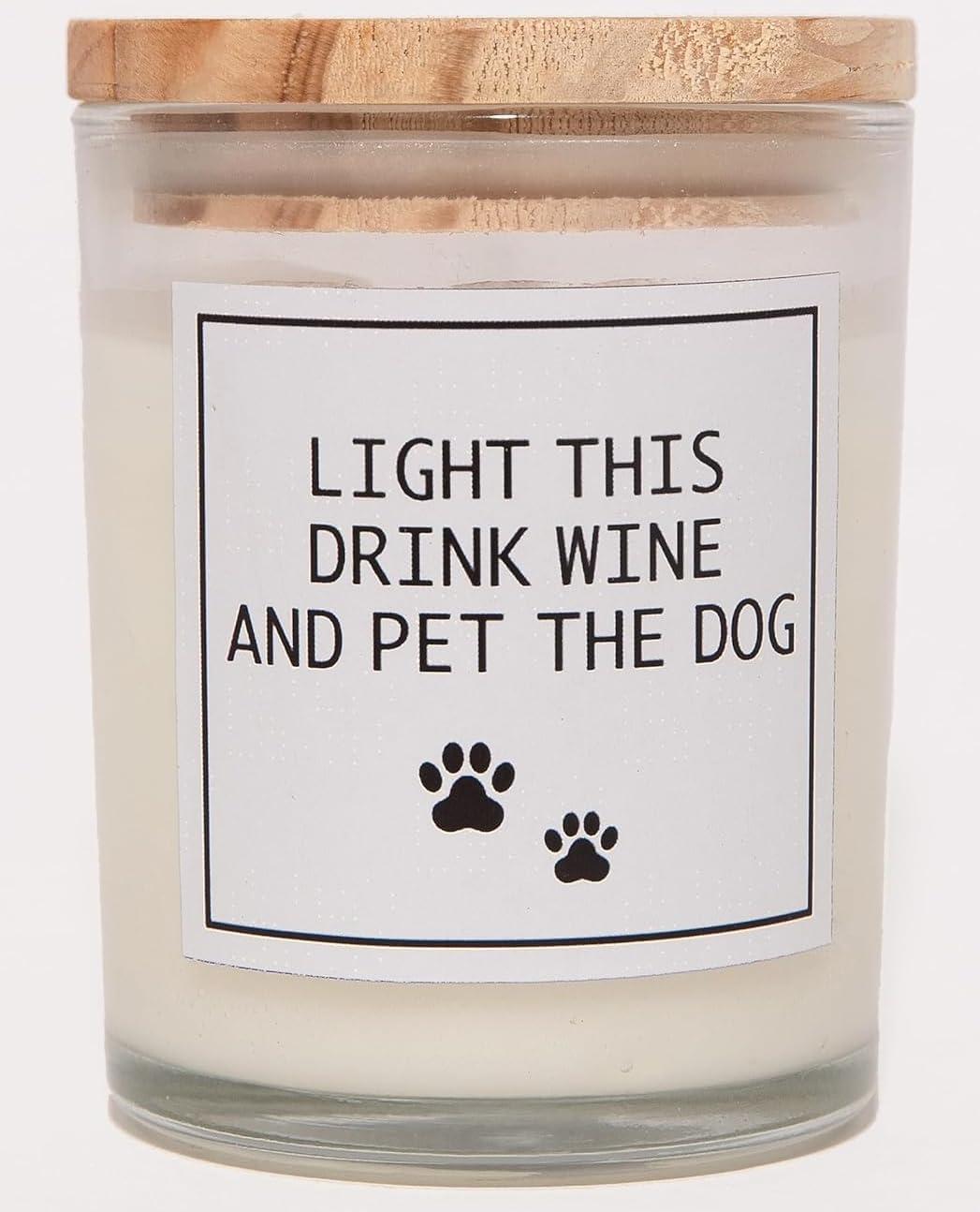 Pug Gifts & Decor, Dog Mom Gifts for Women, Dog Farts Candle, Pet Friendly Lavender Scented Candle