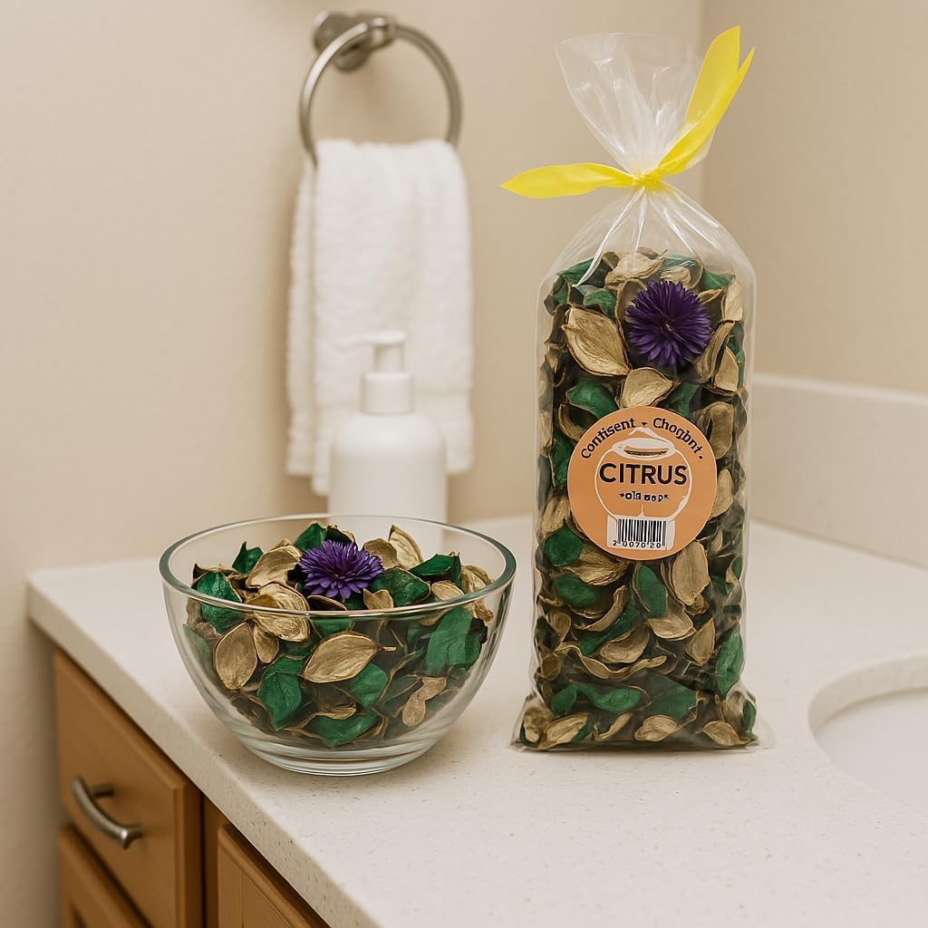 Lavender Potpourri – 2 Large Bags (8.4 oz Total) – Dried Petals for Bowl or Vase Filler, Long-Lasting Fragrance for Home, Gift, or Office