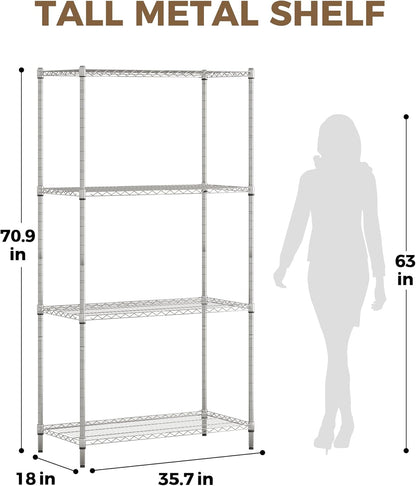 GENTINGBRO Plant Stand Indoor Outdoor 63" Tall Plant Shelf for Plants 14-Tier Large Plant Sheves for Living Room Heavy Duty Plant Rack Garden Balcony Patio Hanging Planter