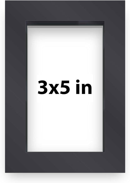 14x14 Shadow Box Black | 3/4" Depth of Usable Space | Solid Wood Pine | Includes UV Resistant Acrylic Plexiglass, Acid-Free Backing & Hanging Hardware | Made to Order in USA - Colors D