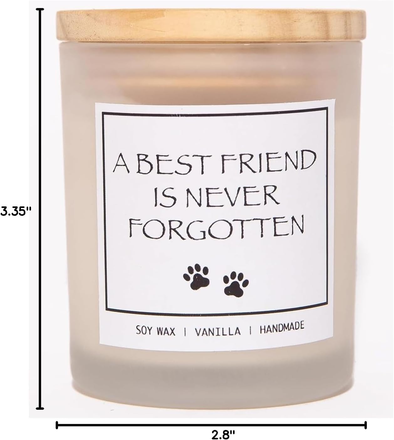 Pug Gifts & Decor, Dog Mom Gifts for Women, Dog Farts Candle, Pet Friendly Lavender Scented Candle