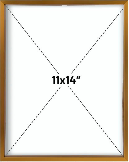 Frametory, Floating Picture Frame 12x16 - Black Aluminum Metal Photo Frame - Real Glass of Front - for Wall Mount Display