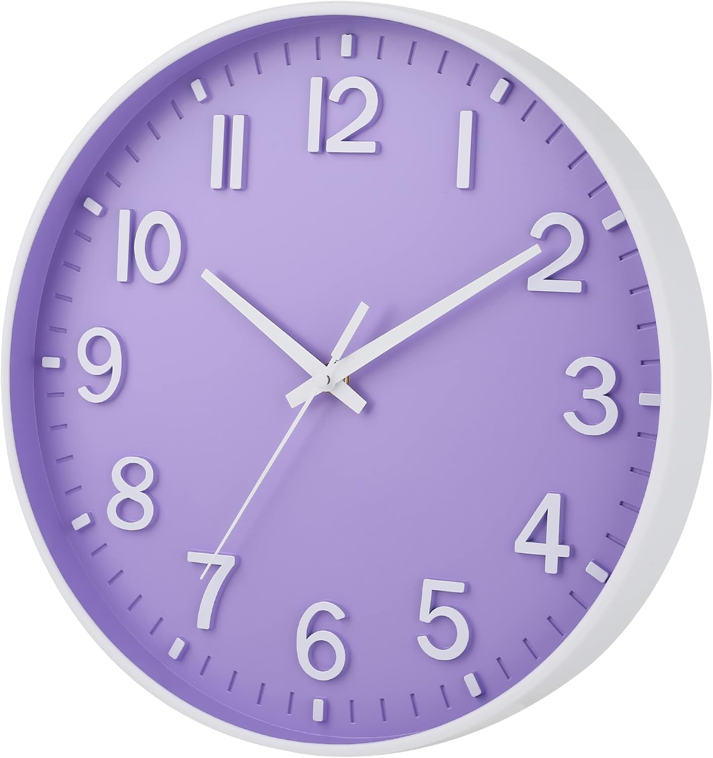 HZDHCLH Wall Clocks Battery Operated,12 inch Silent Non Ticking Modern Wall Clock for Living Room Bedroom Kitchen Office Classroom Decor (Olive Green and Gold)