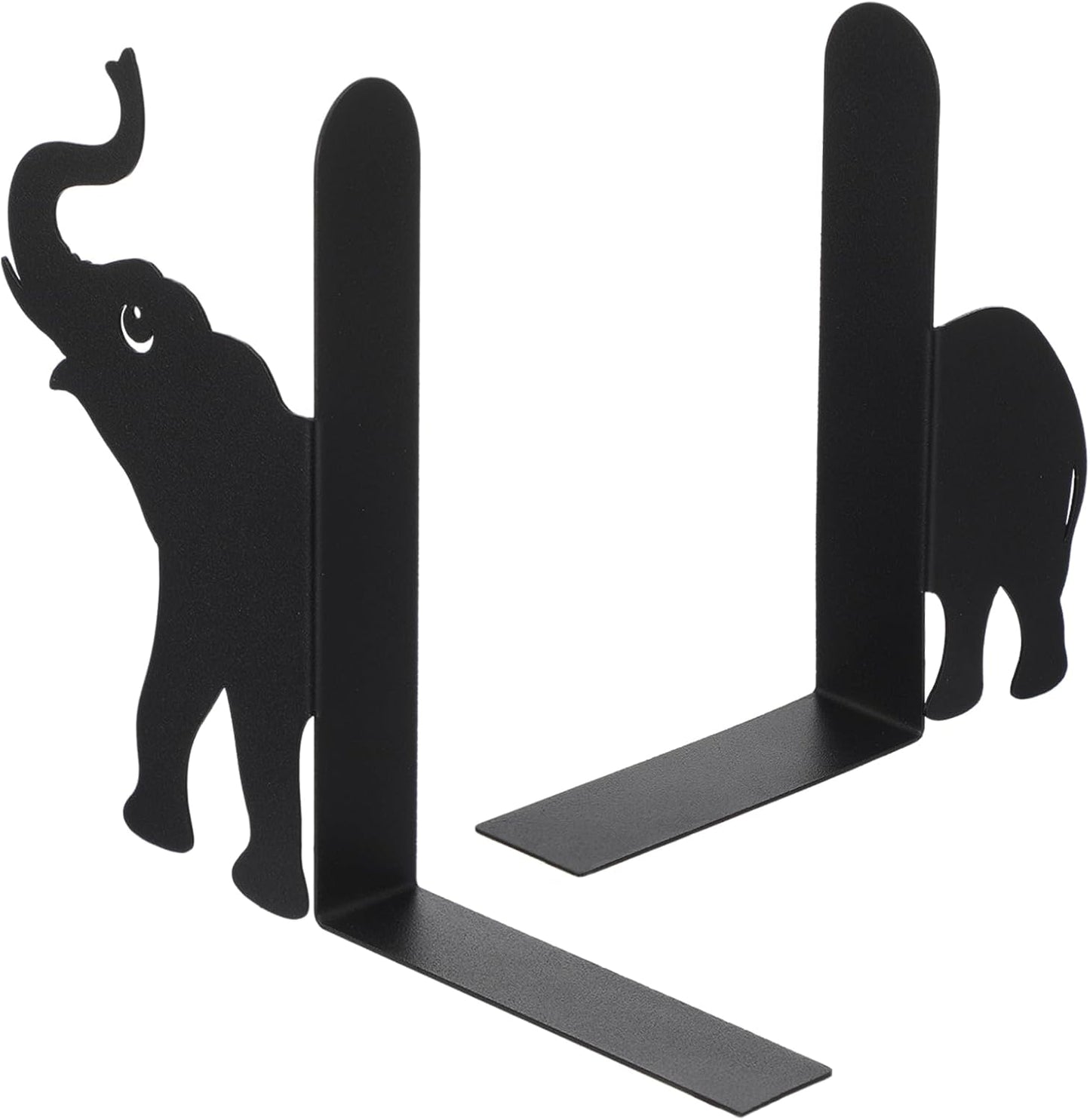 Geelin Peeping Cat Metal Bookends Set of 2 Cute Book Ends for Shelves Decorative Bookshelf Home Office Desk Bookshelf Decor Gift for Cat Lovers and Reading Enthusiasts