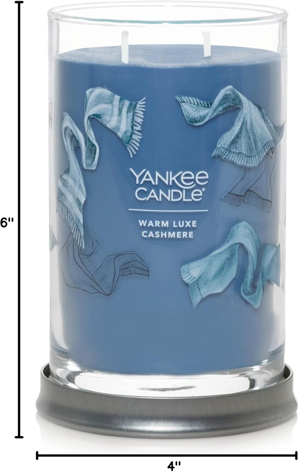 Yankee Candle Large Tumbler Scented Candle with up to 80 Hour Burn Time, Premium Plant Wax Blend for Consistent Burn, 20 oz Tumbler Candle with Room Filling Fragrance, Midsummer's Night