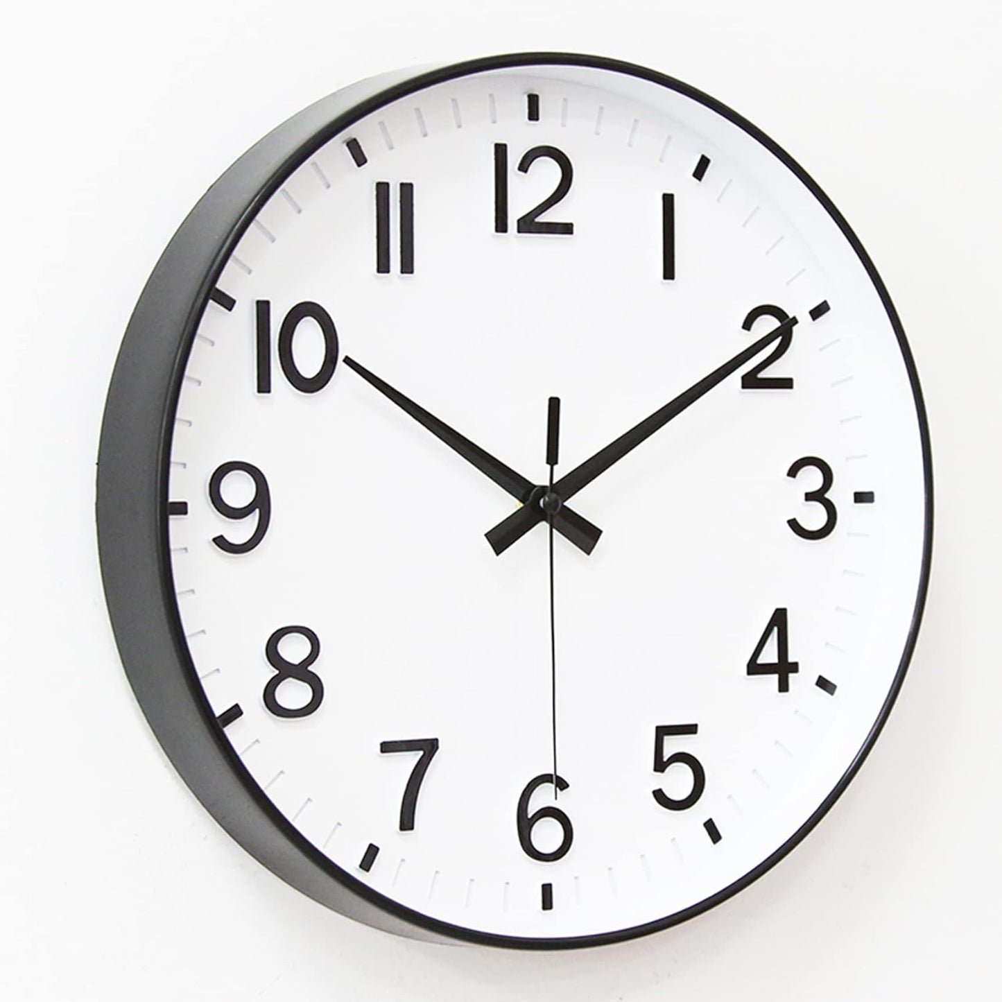 HZDHCLH Wall Clocks Battery Operated,12 inch Silent Non Ticking Modern Wall Clock for Living Room Bedroom Kitchen Office Classroom Decor (Olive Green and Gold)