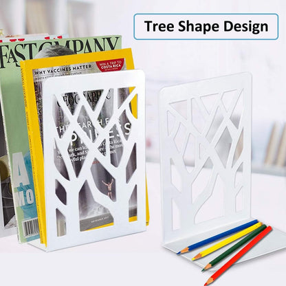 Book Ends, Bookends, Bookends for Shelves, Bookend, Book Ends for Heavy Books, Black Metal Book Shelf Holder Home Decorative, Book Stoppers for Shelves 3 Pair