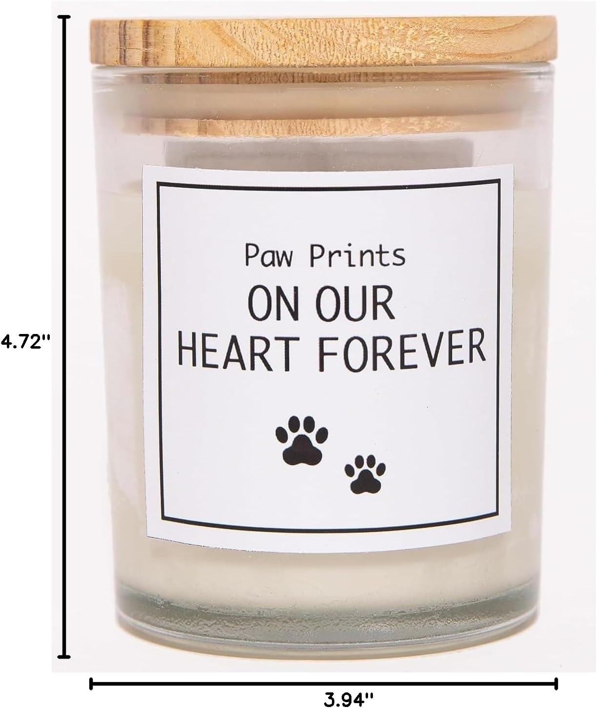Pug Gifts & Decor, Dog Mom Gifts for Women, Dog Farts Candle, Pet Friendly Lavender Scented Candle