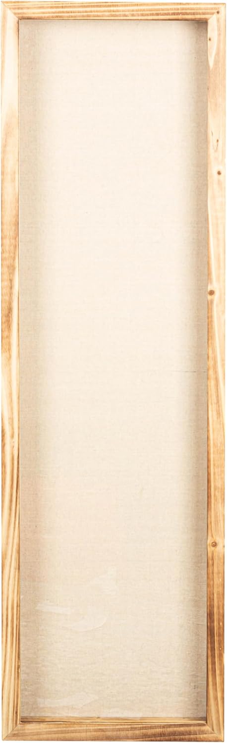 Freezing point Shadow Box Frame 8x8 Shadow Boxes Display Case with Linen Back Memorabilia Awards Medals Bouquet Photos Picture Badge Wedding Memory Box for Keepsakes Carbonized Small Pin Board