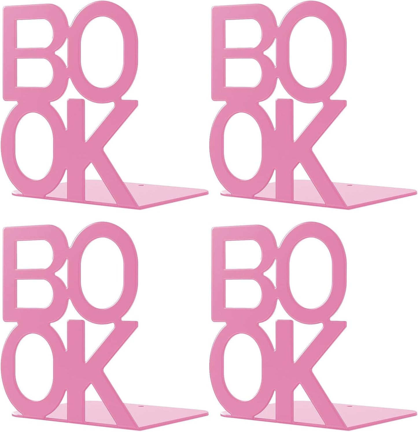 Book Ends,BookEnds Supports for Bookrack Desk,Bookend are Used for Books, Unique Appearance Design,Heavy Duty
