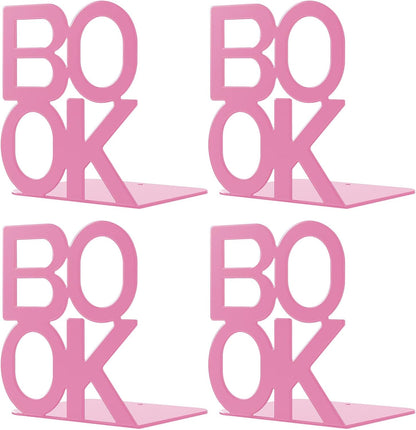 Book Ends,BookEnds Supports for Bookrack Desk,Bookend are Used for Books, Unique Appearance Design,Heavy Duty