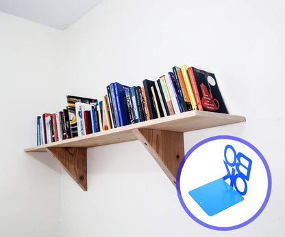 Book Ends,BookEnds Supports for Bookrack Desk,Bookend are Used for Books, Unique Appearance Design,Heavy Duty