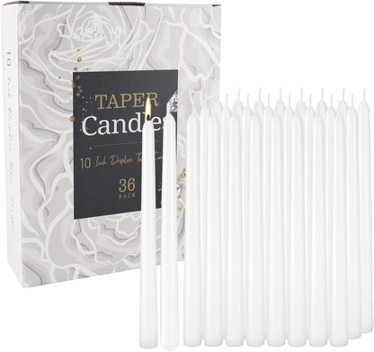 YOROXRG 40 Pack Spell Chime Candles-4 Inch Multi-Colored Taper Candles Sticks-for Home Decor Kitchen Decor Wedding Decoration-10 Colours