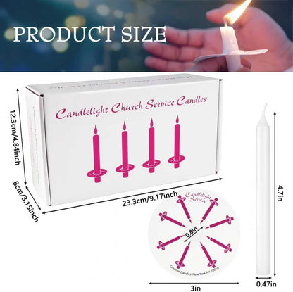 30-Pack 10-Color Taper Candles - 10 Inch Dripless & 10-Hour Burn｜Wedding/Birthday/Home Decor with Premium Wax