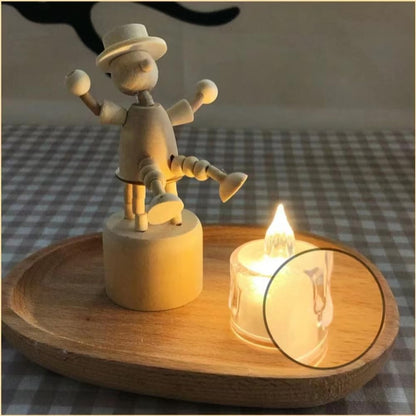 SupBri 24 Pack Flameless Tea Lights Candles Battery Operated, Crystal Led Tealight Candles,Votive Electric Fake Candles for Valentines Wedding Diwali Christmas Decorations