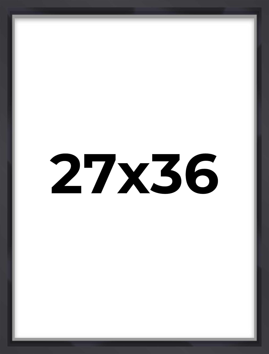 14x14 Shadow Box Black | 3/4" Depth of Usable Space | Solid Wood Pine | Includes UV Resistant Acrylic Plexiglass, Acid-Free Backing & Hanging Hardware | Made to Order in USA - Colors D