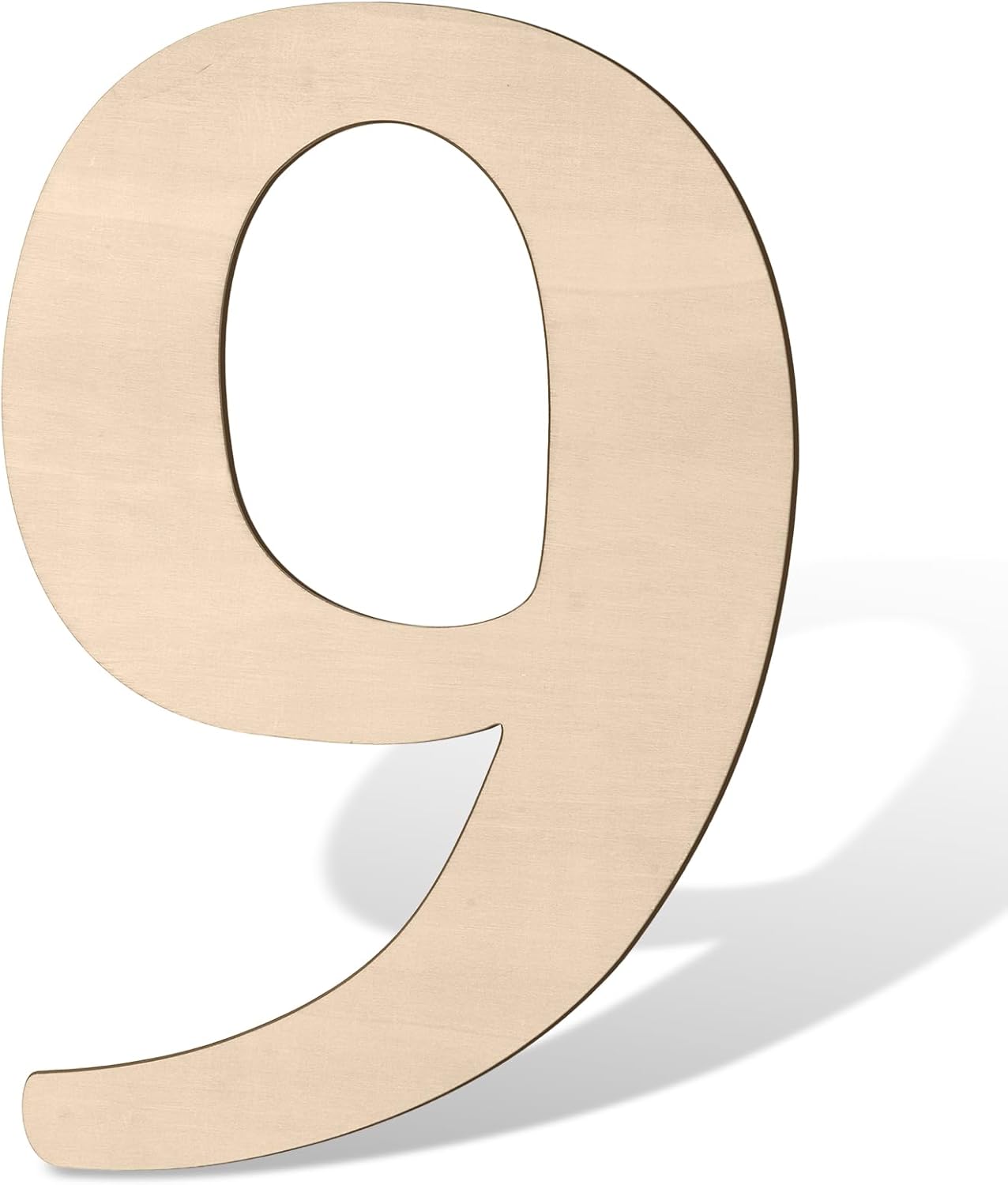 17 inch Large Wooden Sign & for Wall Decor, Big Wood Symbol &, Giant Paintable Blank Wooden Shapes for Crafts, Unfinished Wood Cutouts for Birthday Party, Rustic Wedding, Christmas Decor, Baby Shower