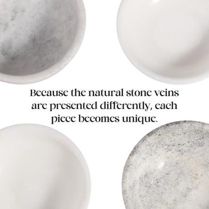 Koville Natural Marble Incense Holder, Incense Holder for Sticks with 9 Holes, Handmade Incense Burner Ash Catcher for Meditation Yoga SPA, Balsam Fir/Palo Santo/Sage/Cone (Green)