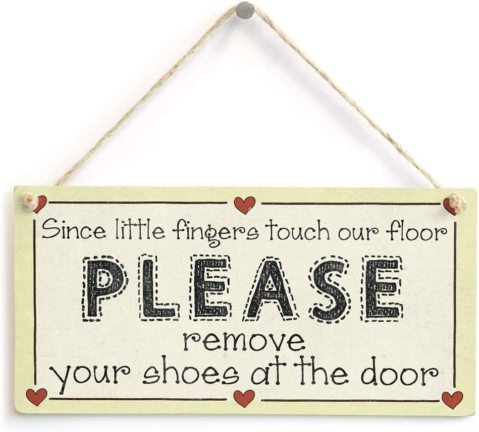 JANOU 3pcs Unfinished Wood Sign Blank Rectangle Hanging Wooden Plaque DIY Craft Project Wood Sign with Rope Door Wall Art Decorative, 6x12''