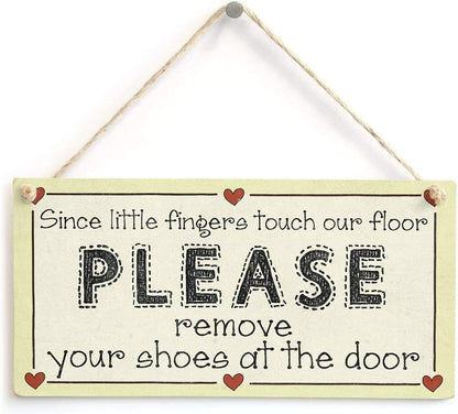 JANOU 3pcs Unfinished Wood Sign Blank Rectangle Hanging Wooden Plaque DIY Craft Project Wood Sign with Rope Door Wall Art Decorative, 6x12''