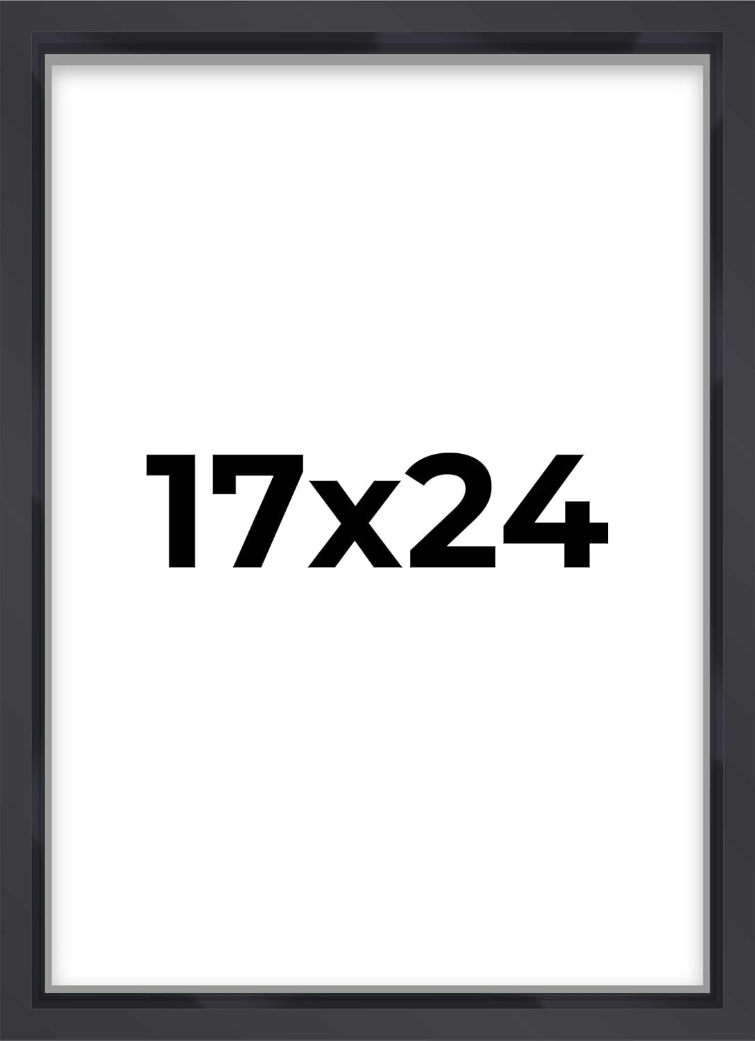 14x14 Shadow Box Black | 3/4" Depth of Usable Space | Solid Wood Pine | Includes UV Resistant Acrylic Plexiglass, Acid-Free Backing & Hanging Hardware | Made to Order in USA - Colors E